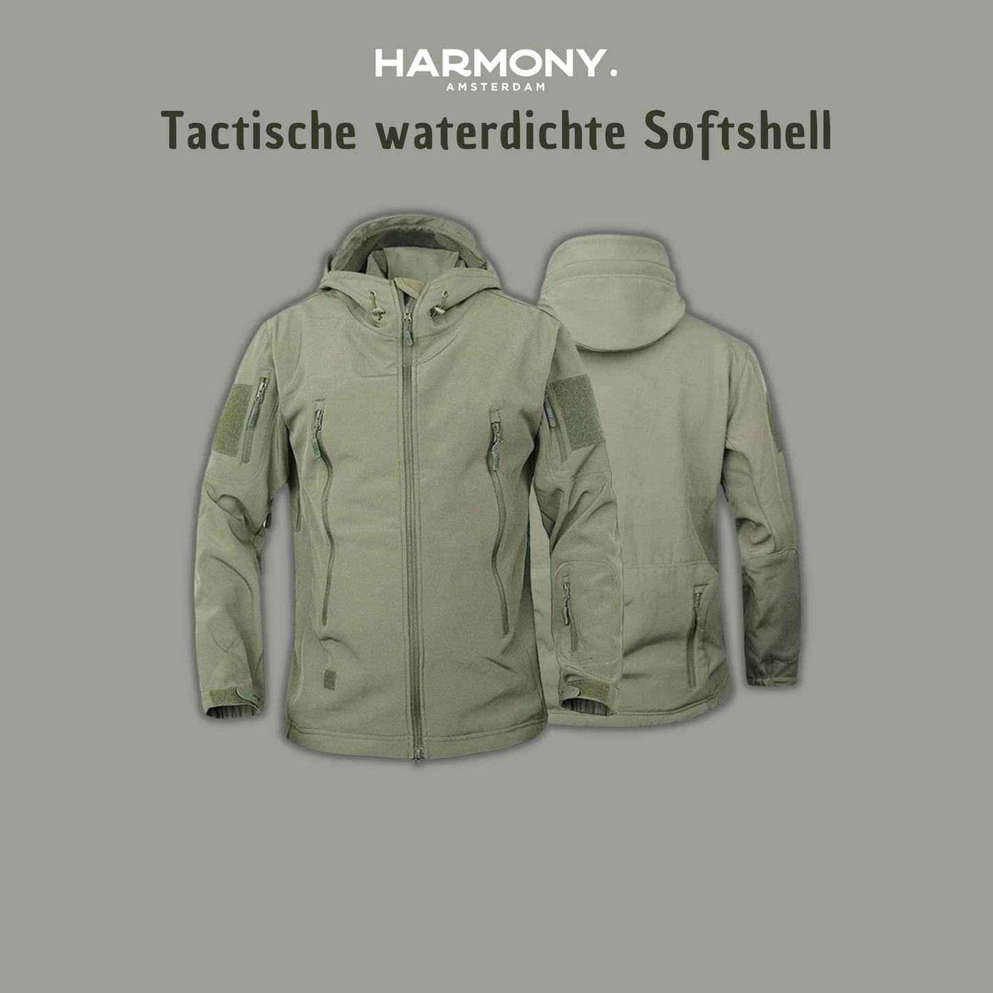 Militair | Tactisch Wind/Waterdicht pak + gratis fleece trui